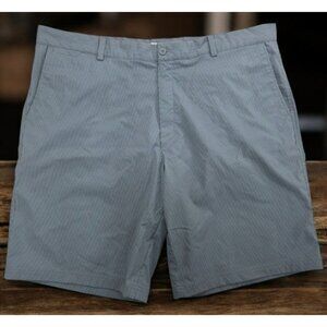 Nike Golf Mens Tour Performance‎ Dri-Fit Striped Shorts 42 Gray